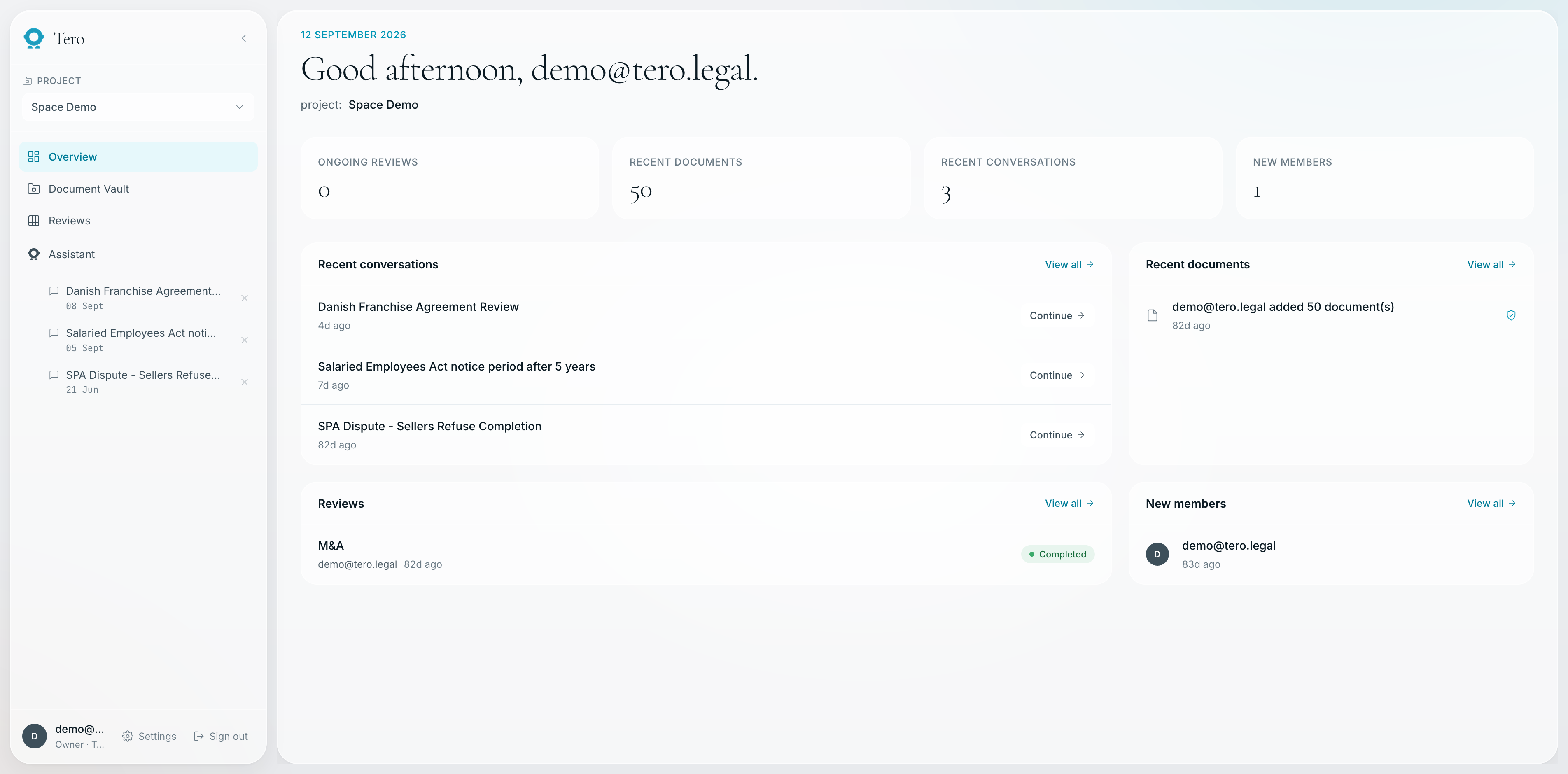 Tero Overview